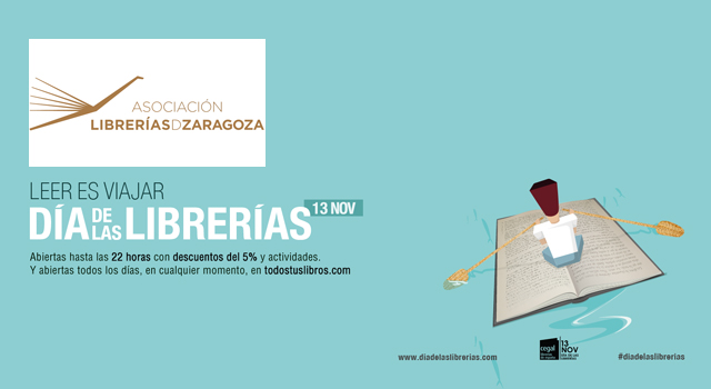 Las librerías de Zaragoza celebran el Día de las Librerías